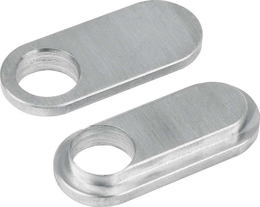 Control Arm Caster Slug - 1/2 in ID Hole - 1/2 in Offset - Aluminum - Natural - Slotted Upper Control Arm Brackets - Each