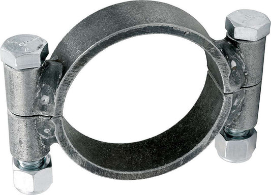 Clamp-On Ring - 2-Piece - 2-Bolt - 3 in ID - 1 in Wide - Steel - Natural - Set of 10