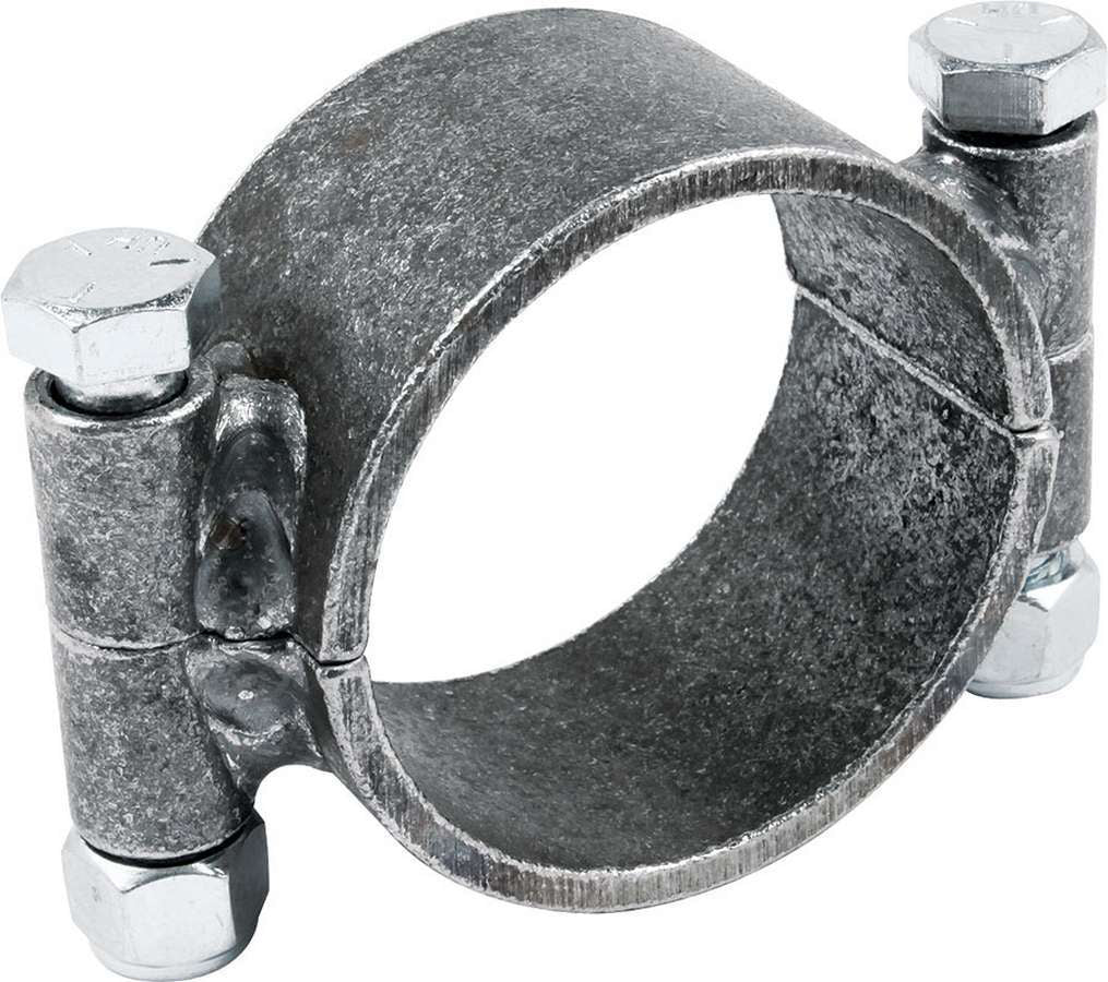 Clamp-On Ring - 2-Piece - 3 in ID - 1-3/4 in Wide - 2-Bolt - Steel - Natural - Set of 10