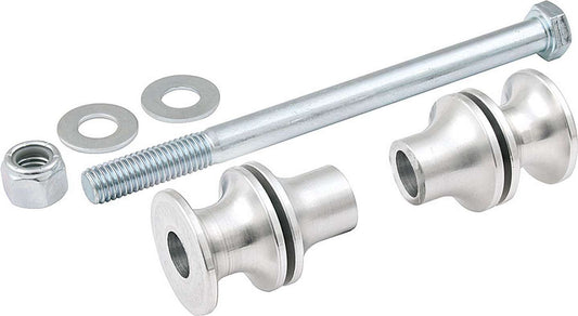 Shock Spacer Kit - 90 / 10 - Bolt / Nut / Spacers - Steel - Zinc Oxide - Kit