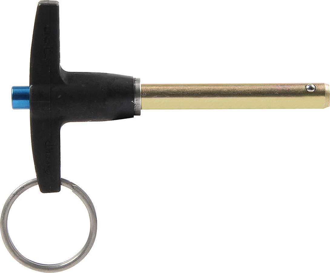 Quick Release Pin - 1/4 in Diameter - 1-1/2 in Long - T-Handled - Each