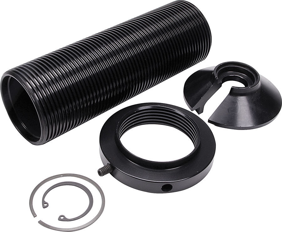 Coil-Over Kit - 2.500 in ID Spring - 2.000 in Smooth Body Shock - 7 in Sleeve - Aluminum - Black Anodized - JRI Shocks - Kit