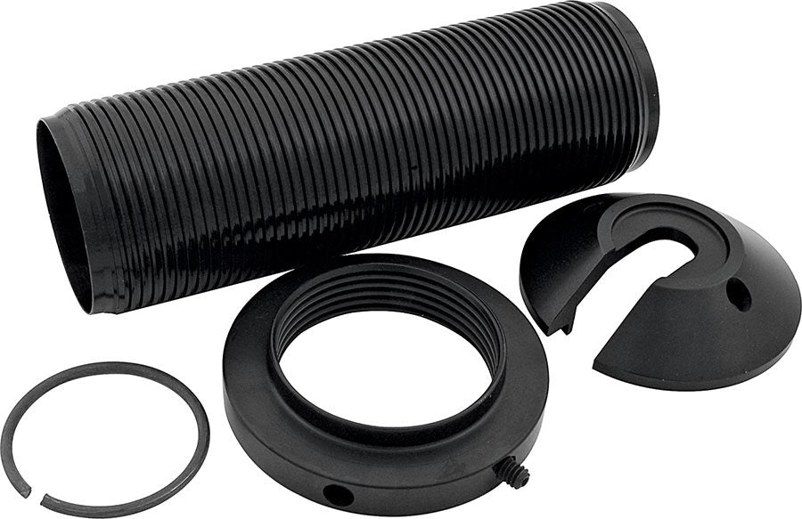 Coil-Over Kit - 2.500 in ID Spring - 2.000 in Smooth Body Shock - 7 in Sleeve - Aluminum - Black Anodized - AFCO / Monroe Shocks - Kit