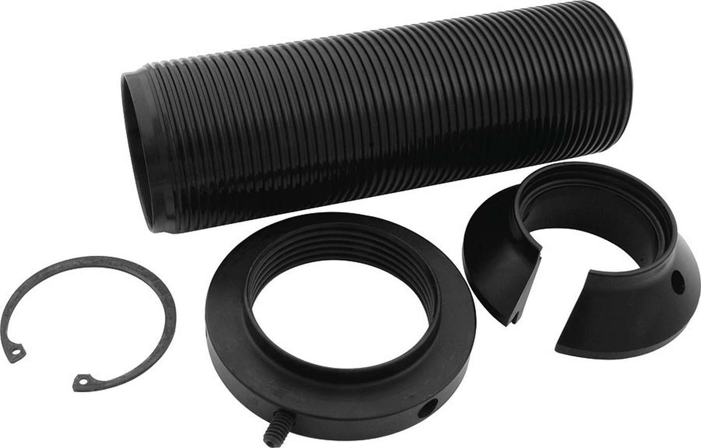 Coil-Over Kit - 2.500 in ID Spring - 2.000 in Smooth Body Shock - 7 in Sleeve - Aluminum - Black Anodized - Koni Shocks - Kit