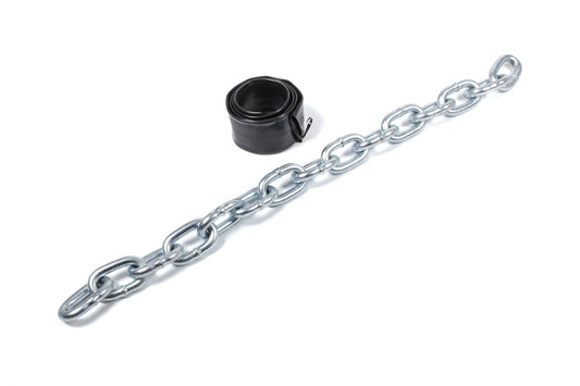 Suspension Limiter Chain - 5/16 in Diameter Link - 18 in Long - Steel - Heat Shrink Sleeve - Zinc Oxide - Each