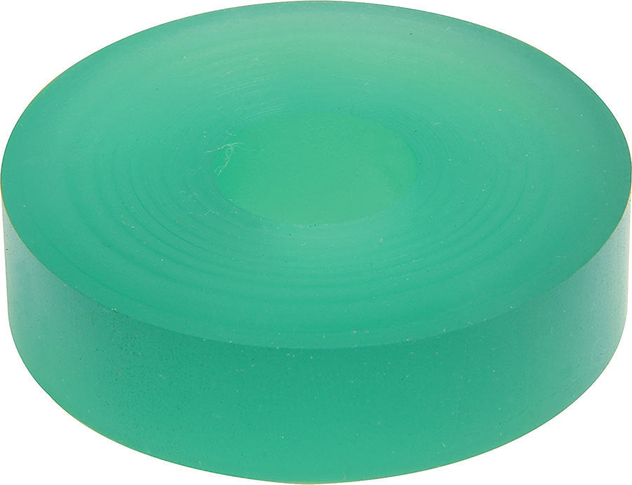 Bump Stop Puck - 2 in OD - 0.625 in ID - 0.5 in Tall - 50 Durometer - Urethane - Green - Each