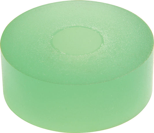 Bump Stop Puck - 2 in OD - 0.625 in ID - 0.75 in Tall - 50 Durometer - Urethane - Green - Each