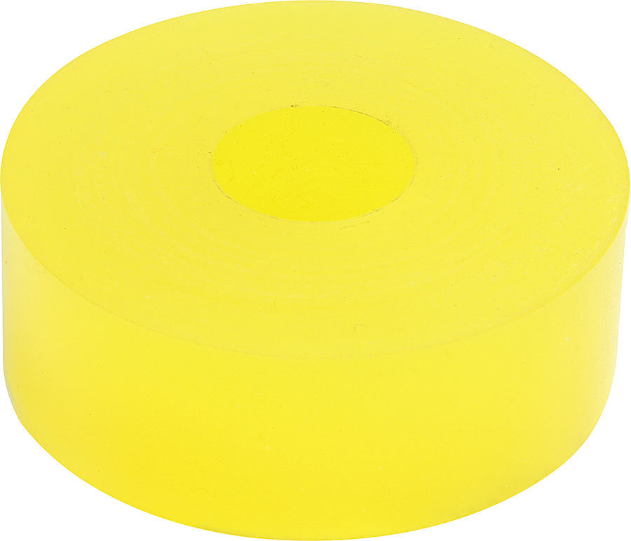 Bump Stop Puck - 2 in OD - 0.625 in ID - 0.75 in Tall - 75 Durometer - Urethane - Yellow - Each