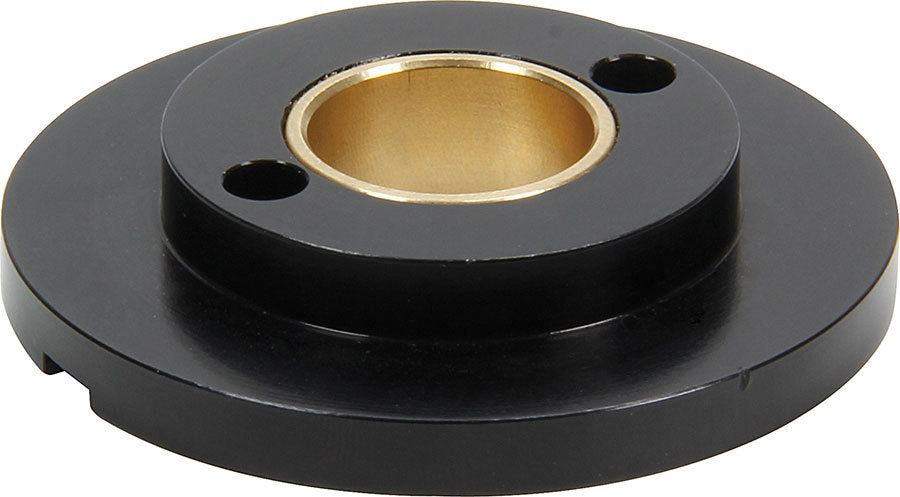 Bump Stop Cup - Single Spring - 2.000 in OD - 1.160 in ID - 0.400 in Tall - 14 mm Thru Hole - Aluminum - Black Anodized - 1 in Bump Spring - Each