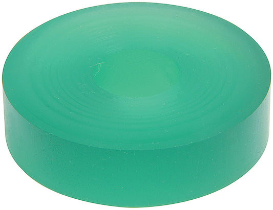 Bump Stop Puck - 2 in OD - 0.5 in ID - 0.5 in Tall - 50 Durometer - Polyurethane - Green - 14 mm Shocks - Each