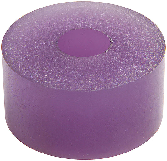 Bump Stop Puck - 2 in OD - 0.5 in ID - 1 in Tall - 60 Durometer - Polyurethane - Purple - 14 mm Shocks - Each