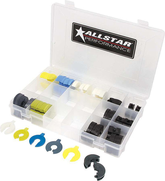 Shock Shim Kit - Standard - Various Styles / Thicknesses - Plastic - Various Colors - 14 mm Shocks - Kit