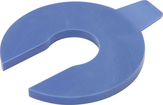 Shock Shim - U-Shaped - 1/8 in Thick - Plastic - Blue - 14 mm Shocks - Set of 10