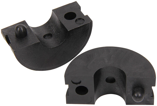 Shock Shim - Collar Style - 2-Piece - 3/4 in Thick - Plastic - Black - 14 mm Shocks - Set of 10