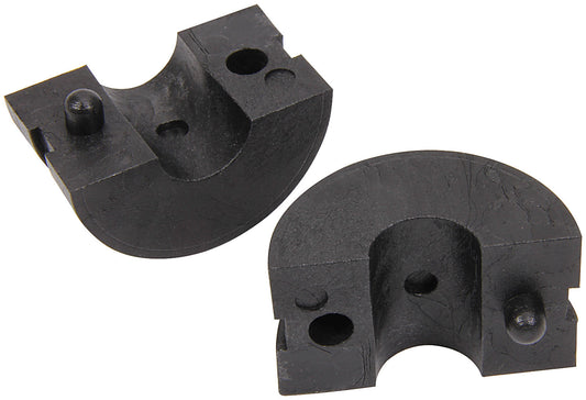 Shock Shim - Collar Style - 2-Piece - 1 in Thick - Plastic - Black - 14 mm Shocks - Set of 10