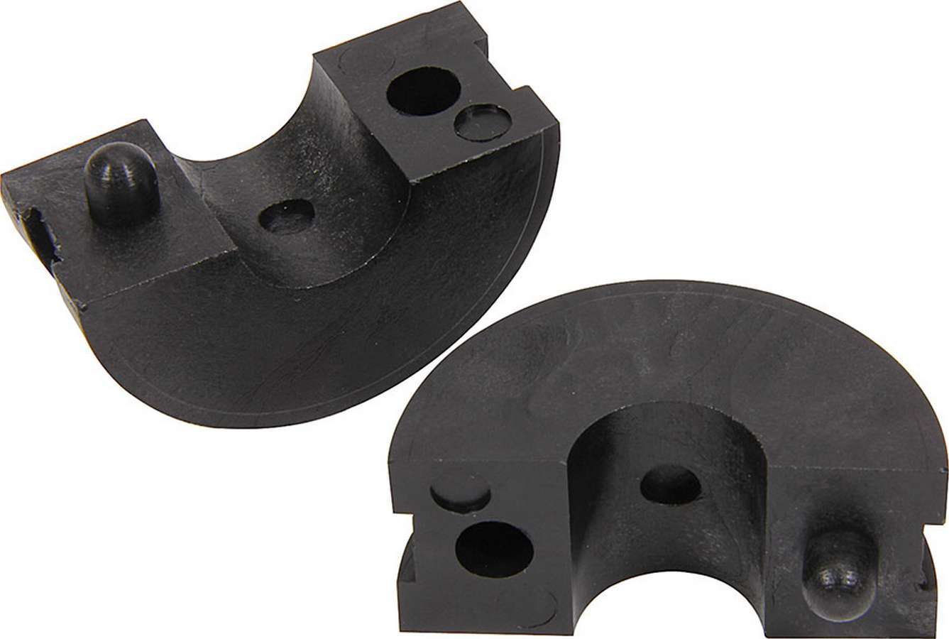 Shock Shim - Collar Style - 2-Piece - 3/4 in Thick - Plastic - Black - 16 mm Shocks - Pair