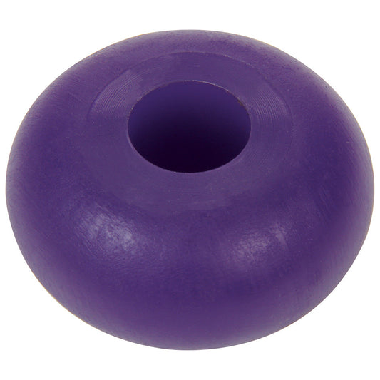 Bump Stop Puck - 2 in OD - 0.625 in ID - 1 in Tall - 60 Durometer - Urethane - Purple - Each