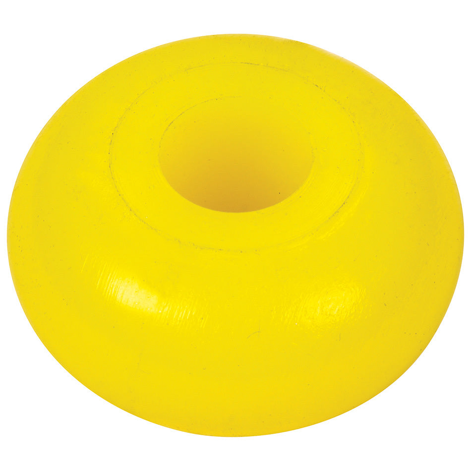 Bump Stop Puck - 2 in OD - 0.625 in ID - 1 in Tall - 70 Durometer - Urethane - Yellow - Each