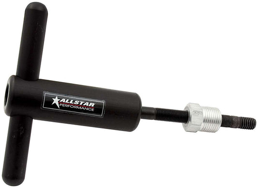 Axle Puller - T-Handle - 3/8-16 and 3/4-10 in Thread - Aluminum / Steel - Black Anodized / Oxide - Each