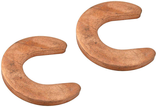 Axle C-Clip - Steel - Cadmium - 7.5 in - GM 10-Bolt - Pair