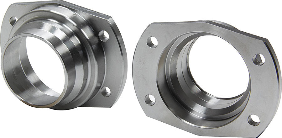 Axle Housing End - Weld-On - 3.15 in Bearing Bore - 0.375 in Bolt Holes - Steel - Natural - Late Big Ford 9 in - Pair