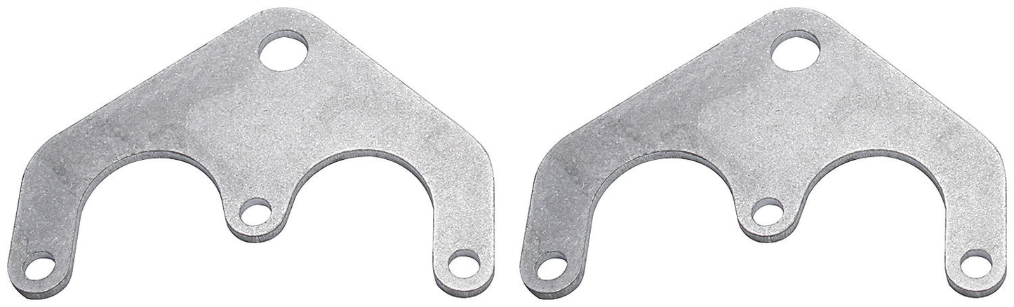 Lift Bar Bracket - Upper - Bolt-On - 3/4 in Holes - Aluminum - Natural - Quick Change Rear Ends - Pair