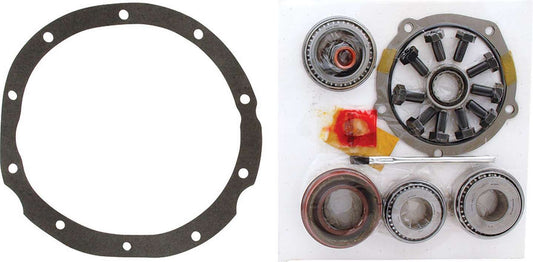 Differential Installation Kit - Bearings / Crush Sleeve / Gaskets / Hardware / Seals / Shims / Thread Locker - Ford 9 in - Kit