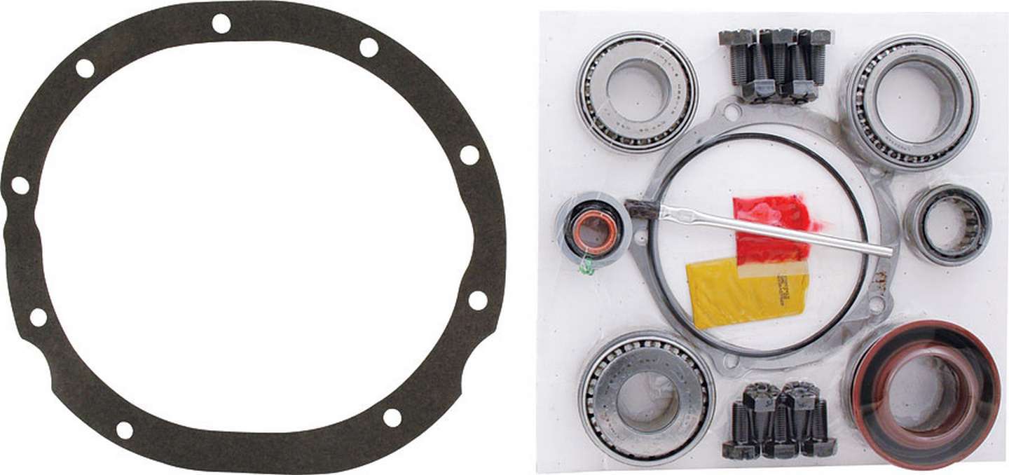 Differential Installation Kit - Bearings / Gaskets / Hardware / Seals / Shims / Solid Spacer / Thread Locker - Ford 9 in - Kit