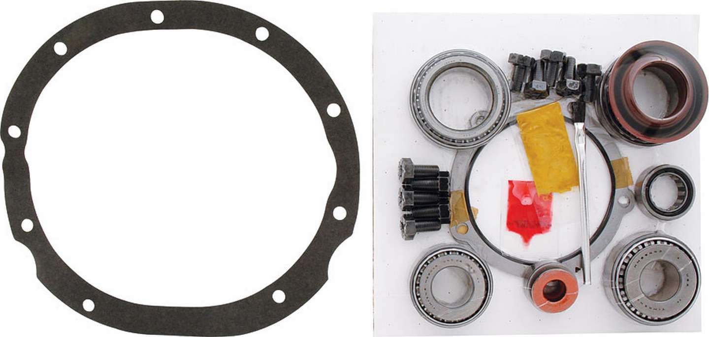 Differential Installation Kit - Bearings / Gaskets / Hardware / Seals / Shims / Solid Spacer / Thread Locker - Ford 9 in - Kit