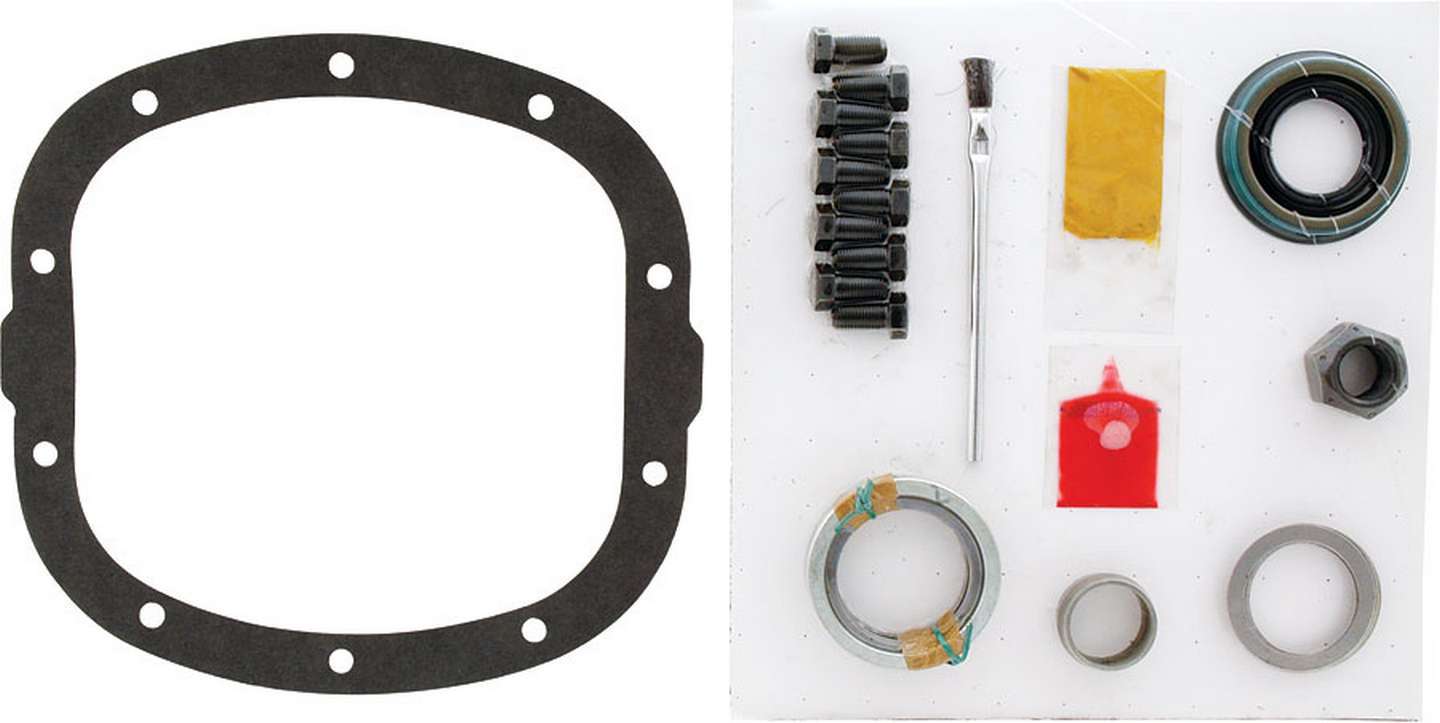 Differential Shim - Pinion Retainer / Pre-Load Shims - Bolts / Crush Sleeve / Pinion Nut / Shims - 7.5 in - GM 10-Bolt 1977-81 - Kit