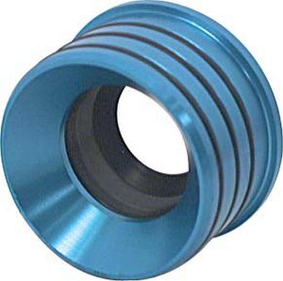 Axle Housing Seal - Inner - O-Ring - 2.562 in OD - 1.125 in ID - 0.219 in Thick - Aluminum / Rubber - Blue Anodized - 7/32 in Wall 3 in Axle Tubes - Ford 9 in - Each