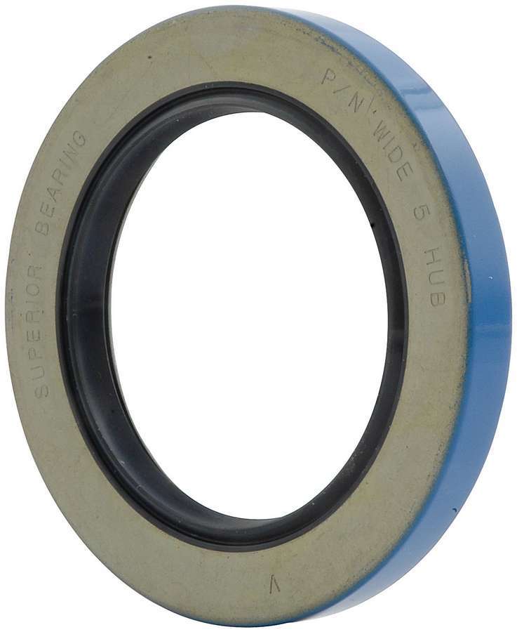 Hub Bearing Seal - Inner - Lip - 3.48 in OD - 2.375 in ID - 0.438 in Thick - Rear - Rubber / Steel - Wide 5 Hubs - Set of 10
