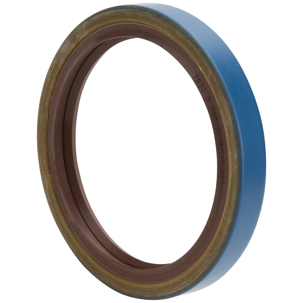 Axle Housing Seal - Inner - Lip - 3.481 in OD - 2.745 in ID - 0.452 in Thick - Rubber / Steel - Blue - 1 Ton Wide 5 - Each