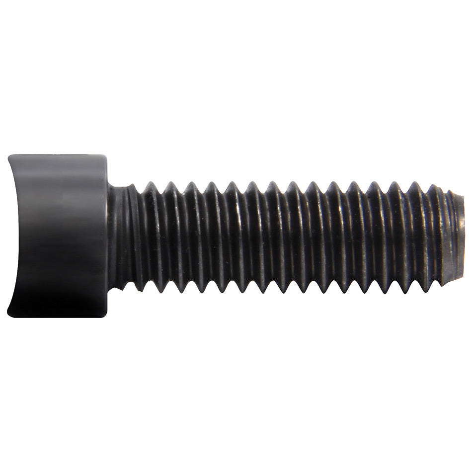 Ground Stud - 3/8-16 in Thread - 1-1/4 in UHL - Hex Nut - Fishmouth - Steel - Black Oxide - Each