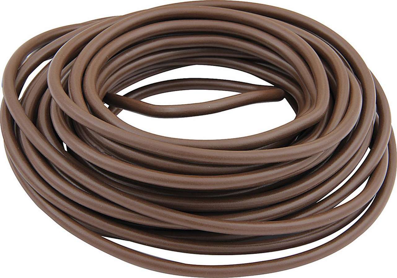 Wire - 14 Gauge - 20 ft Roll - Plastic Insulation - Copper - Brown - Each