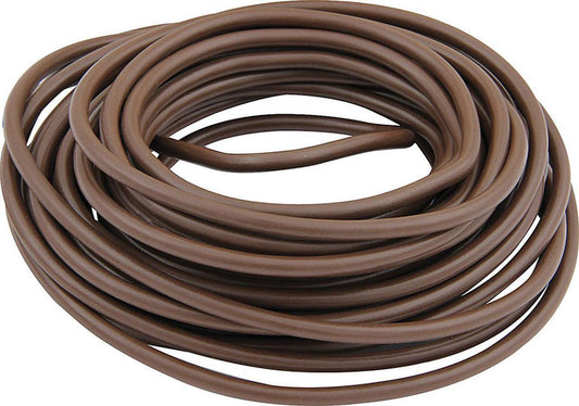 Wire - 14 Gauge - 20 ft Roll - Plastic Insulation - Copper - Brown - Each