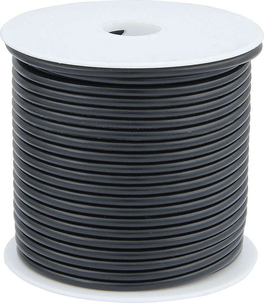 Wire - 12 Gauge - 100 ft Roll - Plastic Insulation - Copper - Black - Each