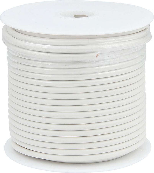 Wire - 10 Gauge - 75 ft Roll - Plastic Insulation - Copper - White - Each