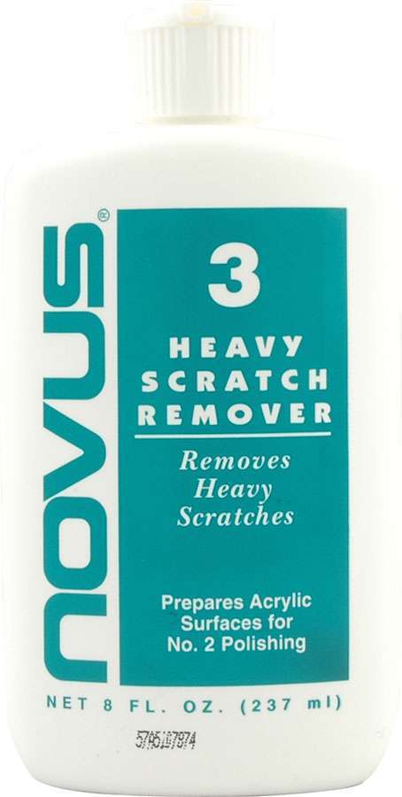 Plastic Window Polish - Novus 3 - Squeeze Bottle - 8 oz - Each