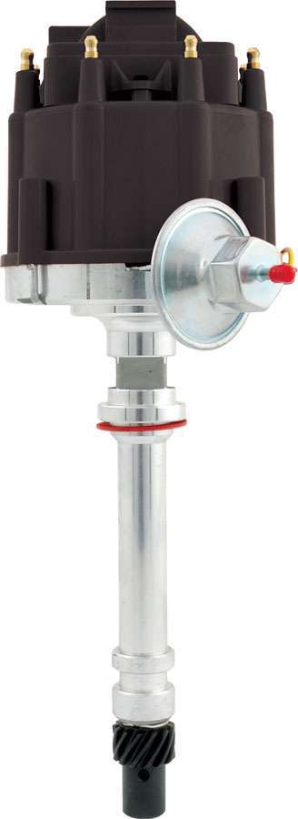 Distributor - HEI Performance - Magnetic Pickup - Vacuum Advance - HEI Style Terminal - Black - Chevy V8 - Each