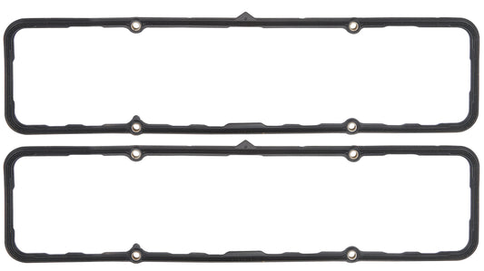 Valve Cover Gasket - 0.188 in Thick - Steel Core Silicone Rubber - Small Block Chevy - Pair