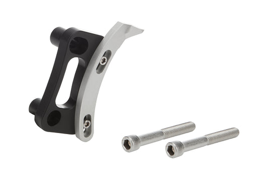 Timing Pointer - Adjustable - Stainless Hardware - Aluminum - Black Anodized - 11 O'clock Position - Small Block Ford - Each
