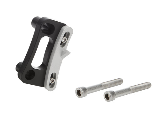 Timing Pointer - Adjustable - Stainless Hardware - Aluminum - Black Anodized - 10 O'clock Position - Small Block Ford - Each