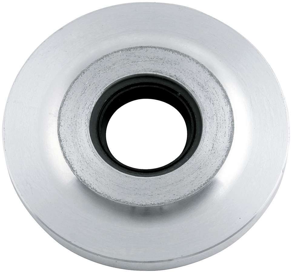 Cam Seal Plate - 2.382 in OD - Aluminum - Silver Anodized - Dart Aluminum Blocks - Small Block Chevy - Each
