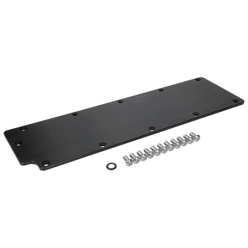 Valley Cover - Aluminum - Black Anodized - Gen IV - GM LS-Series - Each