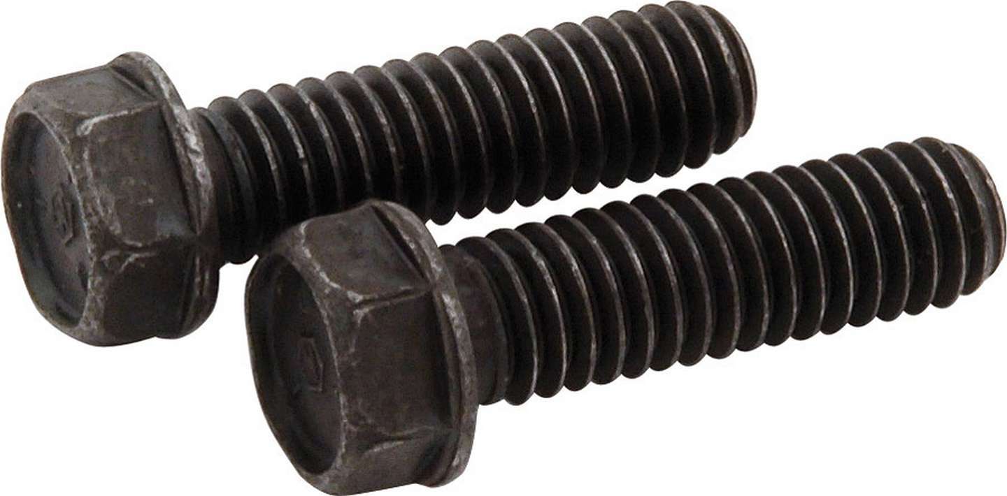 Oil Filter Adapter Bolt - Steel - Black Oxide - Small Block Chevy - Allstar Oil Filter Adapters - Pair