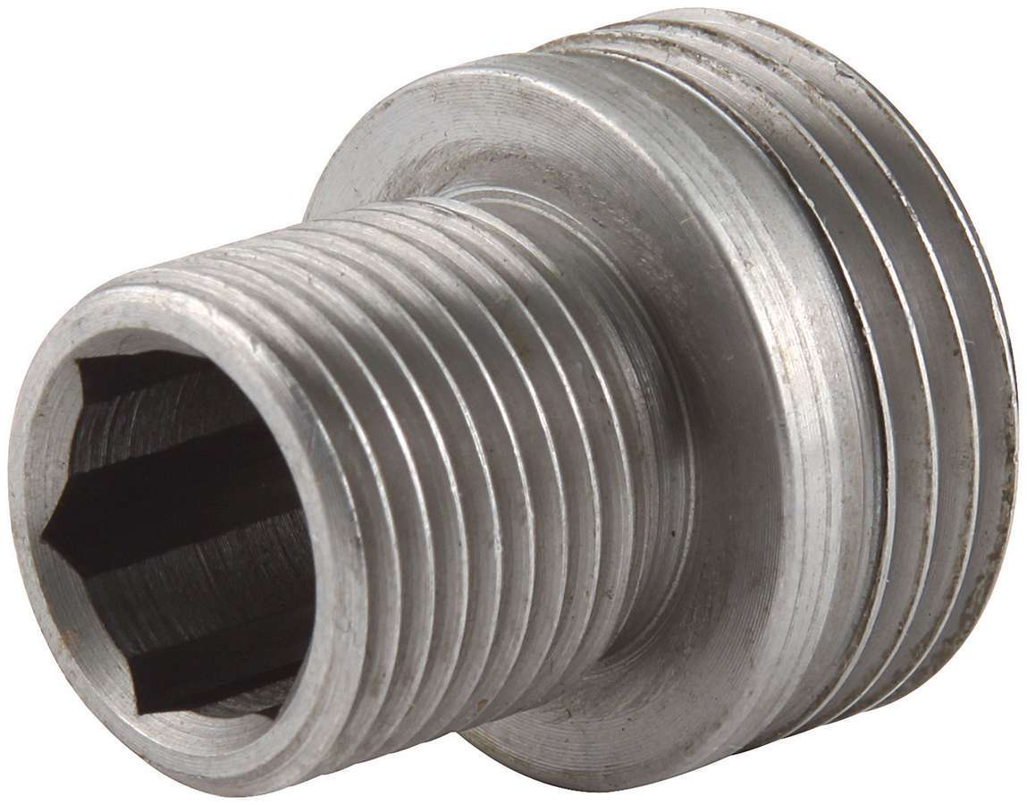 Oil Filter Adapter - 3/4-16 in Center Thread - Steel - Small Block Ford - Each