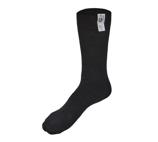 Socks - SFI 3.3 - Fire Retardant Cotton / Aramid Fiber - Black - Small - Pair