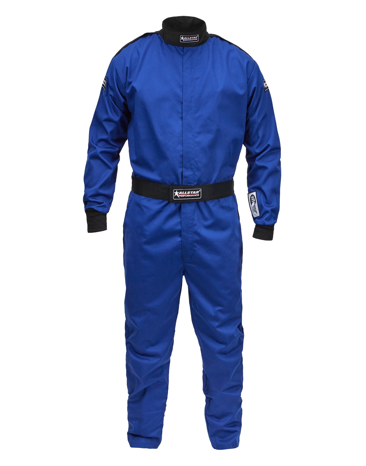 Driving Suit - 1-Piece - SFI 3.2A/1 - Single Layer - Fire Retardant Cotton - Blue - Small - Each