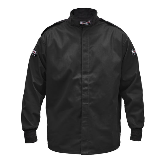 Driving Jacket - SFI 3.2a/1 - Single Layer - Fire Retardant Cotton - Black - Small - Each